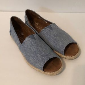 TOMS chambray sandals